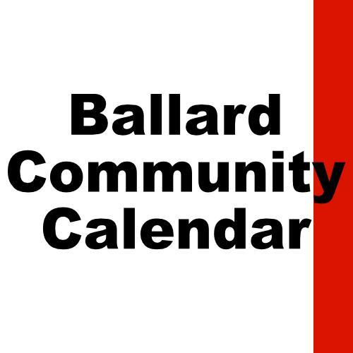 Ballard Community Calendar Week of 10217 Westside Seattle